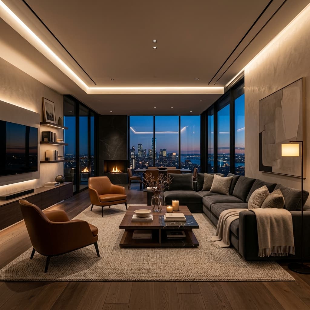 Living lighting atmosphere