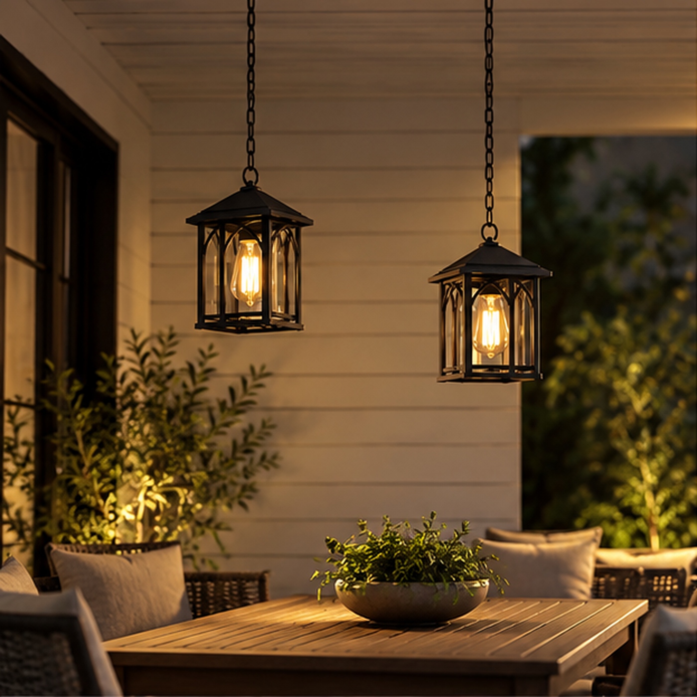 Aethelgard Heritage Glass & Metal Lantern