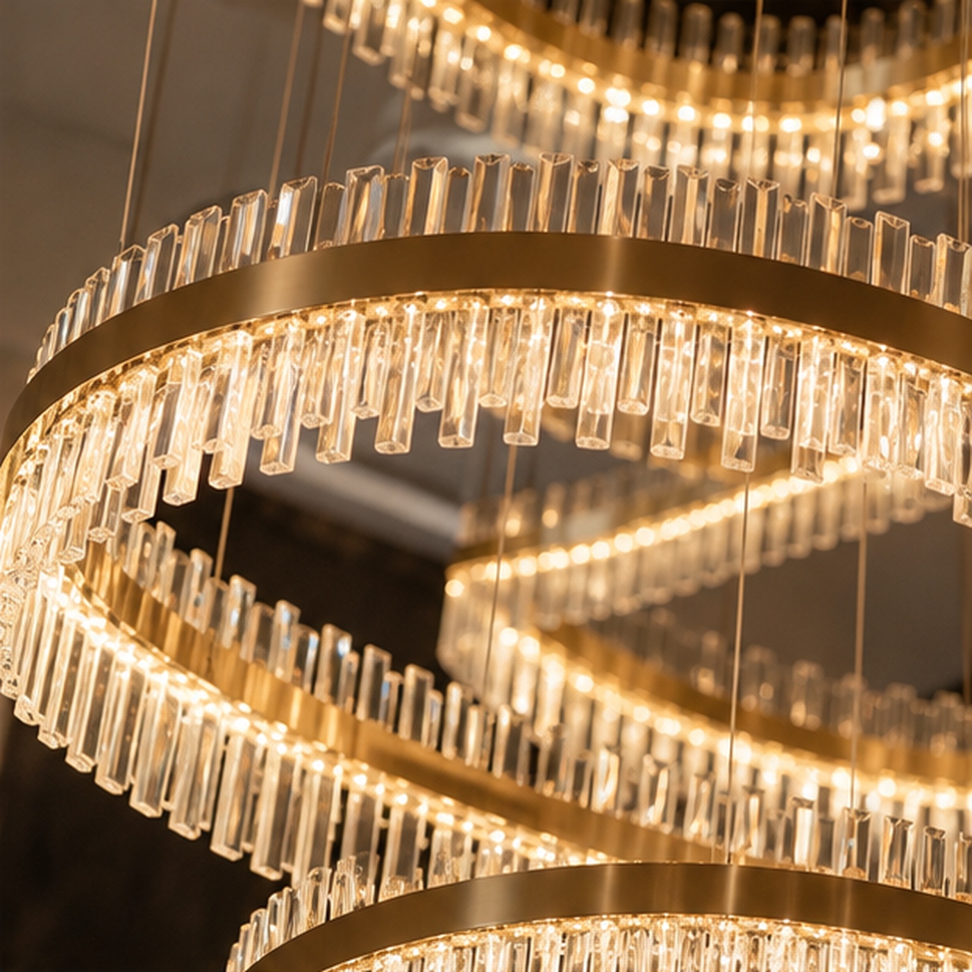 Aurum Grand Multi-Tier Ring Chandelier (Classic / Premium) photo 3